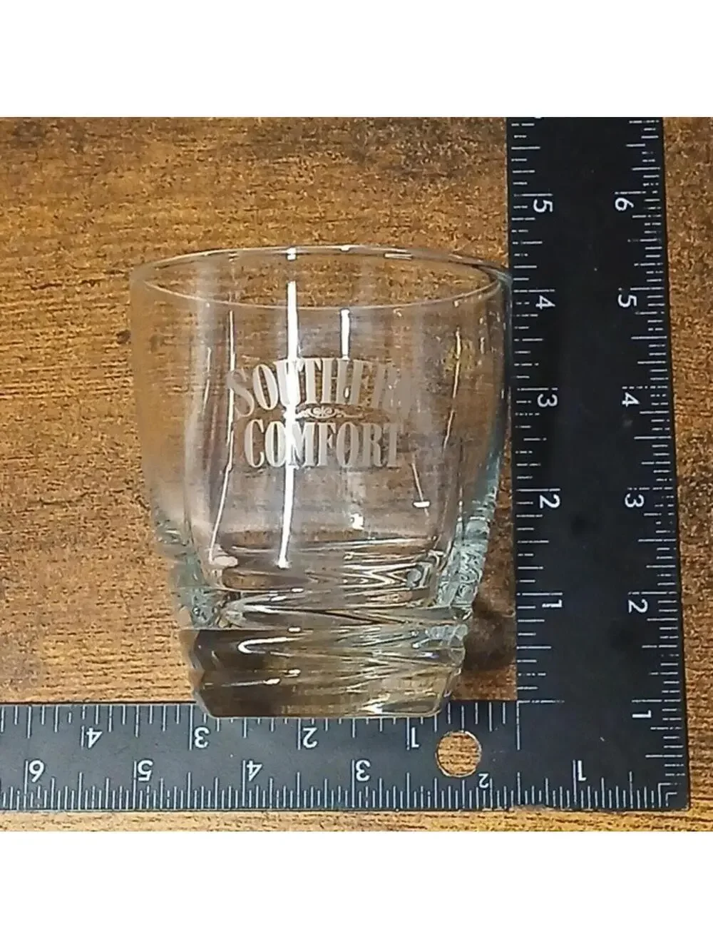 Southern Comfort Embossed Whiskey Cocktail Lowball Glass - Picture 5 of 5
